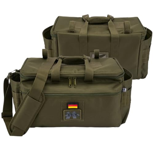 BWuM Tactical Operation Bag 45L / Einsatztasche + Patch & Flagge