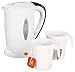 Bouilloire de voyage & 2 tasses, 110/230 V, 650 W, 500 ml