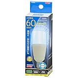 LED電球 T形 E17 60形相当 昼光色 LDT6D-G-E17 IG92 06-3740 OHM オーム電機