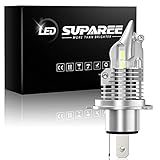 【令和2年最新MINIサイズ】SUPAREE H4 バイクledヘッドライト Hi/Lo 新車検対応 6000LM 20W ホワイト 6500K ファンレス 一体型 LEDバルブ 1個入り 3年保証 【令和2年最新MINIサイズ】SUPAREE H4 バイクledヘッドライト Hi/Lo 新車検対応 6000LM 20W ホワイト 6500K ファンレス 一体型 LEDバルブ 1個入り 3年保証