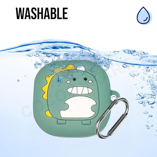 Image of Cartoon Silicone Case Cover for Samsung Galaxy Buds Core (2025) (Cute Dinasourr)