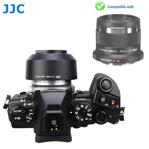 JJC Parasol para Olympus M.Zuiko Digital 45mm F1.8 - Reemplazo de la Olympus LH-4B Original - imagen 3