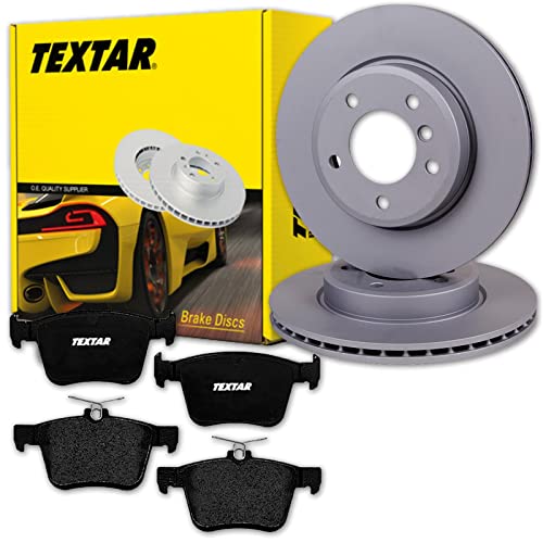 BandelOne enthält Textar Bremsscheiben + Beläge hinten für Golf 7 Passat B8 3G Arteon