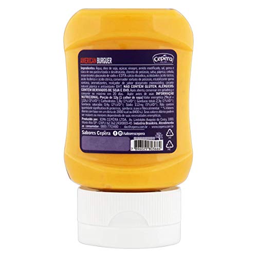 Molho Para Hamburger Cepêra 190g