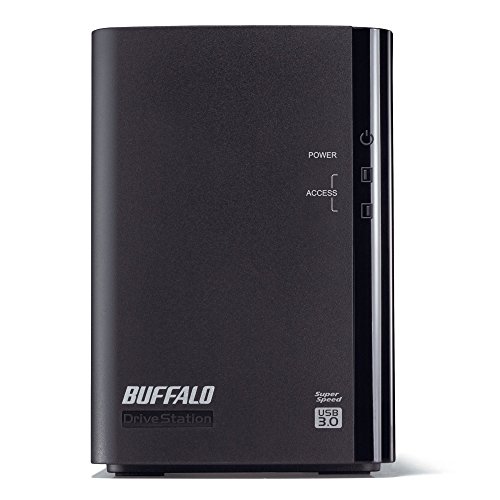 BUFFALO DriveStation Duo 2-Bay 8TB (2x4TB) TAA Desktop External Hard Drive USB 3.2 by BUFFALO - Used condition - Image 4