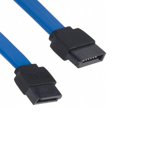 Cable Micro SATA Azul 20 Pulgadas Recto a Recto