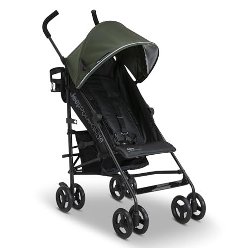 image for Jeep PowerGlyde Stroller by Delta Children Lightweight Travel Stroller