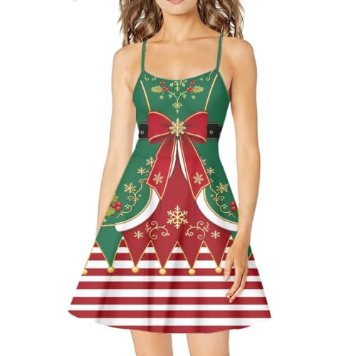 Image of Coloranimal Women's Summer Sleeveless Casual Swing Dresses with Loose Fit Beach Sundress