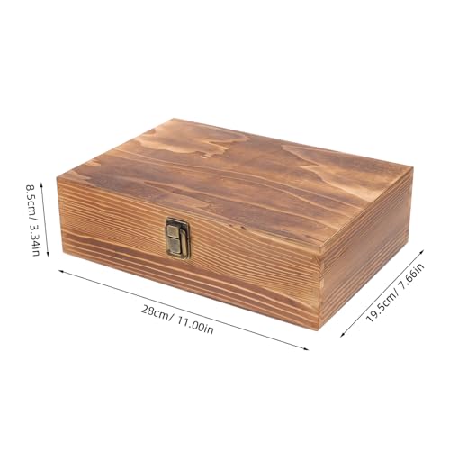 Boîte en bois brûlé multifonction pour sublimer votre coiffeuse - 3