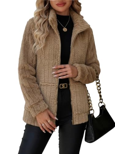 Women's Full Zip Sherpa Fleece Jacket