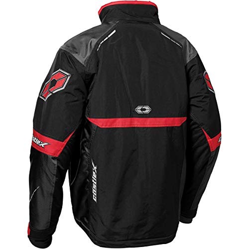 Castle X Men's Blade G5 Jacket (Charcoal/Red/Black - Large)2