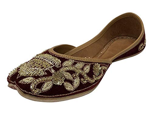 Punjabi Jooti Traditional Footwear Flat Joti Indian Shoes Wedding Handmade Juti