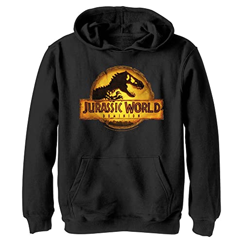Sweat à capuche ado noir Jurassic World contre le froid taille L