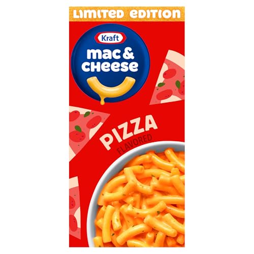 Kraft Pizza Flavored Mac & Cheese, 7.25oz Box