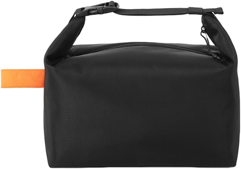 Lunch Box for Work, Reusable Leakproof Insulated Lunch Bag for Adults, High Capacity Cooler Tote with Container, Travel Outdoor School Picnic, Black