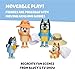 Bluey Family Figures Trip Pack of 4, Articulated Character Toys with Bingo, Bandit, and Chilli Figurines, Action Figures for Kids Ages 3+