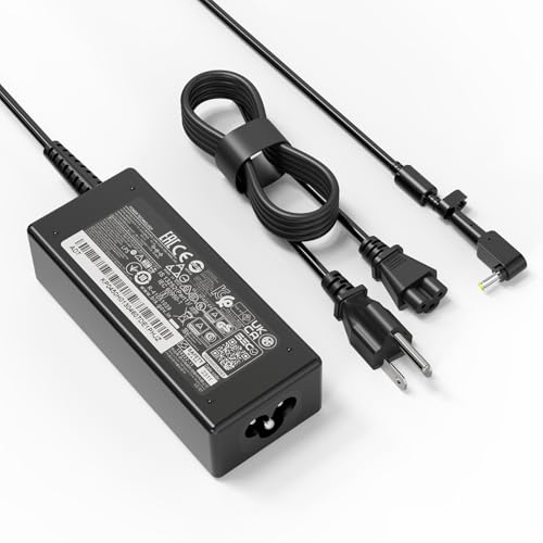 Chargeur 65W 45W pour PC Acer Aspire 1 3 5 idéal en télétravail et en déplacement