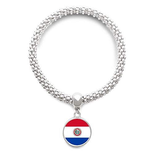 DIYthinker Cadena de joyería Paraguay Nacional de la Bandera de América del...