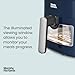 Morphy Richards 4L Digital Air fryer with Viewing Window, Family Size, Energy Saving, Touch Screen, 8 Presets, Non Stick Basket, 1300W, Midnight Blue, 480010