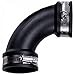 Produktbild AquaForte PVC Elastomer, flexibler Bogen, 90 Grad, Ø 90 mm (Klemmbereich 90-82 mm), enorm flexibel!