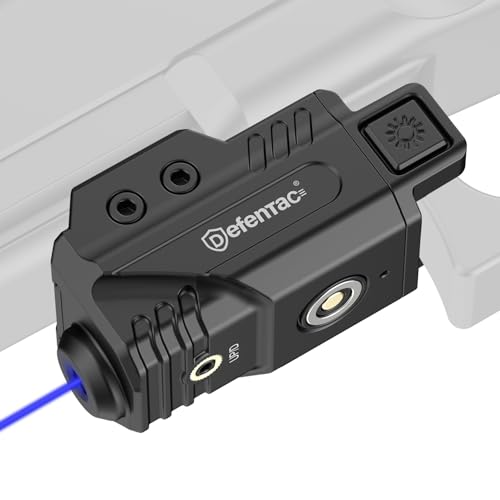 Defentac Blue Laser Sight for Pistol/Handgun, Magnetic Rechargeable Blue Beams for Compact Guns W/a Rail, Compatible with Taurus G2 G2C G2S G3 G3C Preferences Preferences
