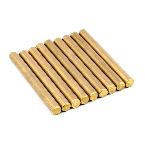 Image of Vastu Round Brass Stud | Vastu Remedy| Vastu Stud Remedy | 3-Inch | Pack of 9