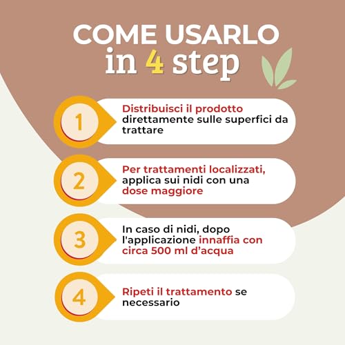 Albagarden Albakill - Veleno Per Formiche - Insetticida In Polvere Per Ambienti Esterni Orto Casa - Esca Contro Scarafaggi Grillotalpa Insetti Pulci Zecche - Solubile Anti Formiche - 6