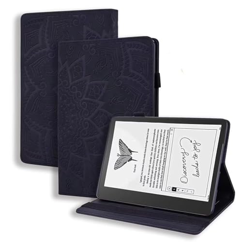 Beajew Hülle für Huawei MediaPad M5 8, Dünne Leichte PU Leder Tablet Hülle mit Auto Schlaf/Aufwach Funktion Wach Tablet Cove, Schwarz