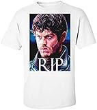 ramsay bolton actor name Shipping from the EU Finest Prints Ramsay Bolton Snow Rip Camiseta para Hombre Large