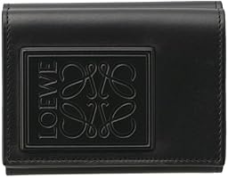 Amazon | [ロエベ] 財布 メンズ TRIFOLD WALLET 三つ折り財布 BLACK