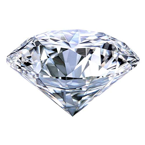 Zircon blanc de 4.80 carats, bague de fiançailles élégante pour homme et femme