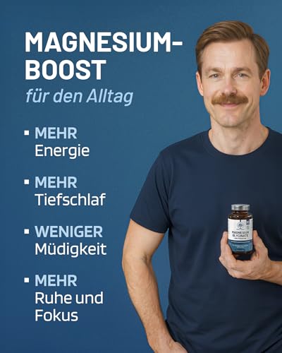 Magnesium Bisglycinat mit Vitamin B6 – Hochdosiert 1500 mg - 120 Kapseln – Ansicht 2