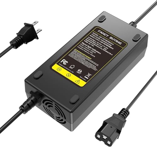59V 1.8A for 48V 12AH Lead Acid Battery Charger for Electric Bicycle Motor Bike - 3 Holes Plug AC Adapter