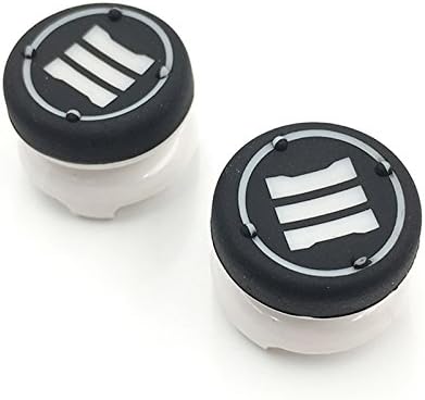 2 x Analog Thumbsticks Cap Thumb Stick Grips Joystick Cap High Extender Cover for PlayStation 4 for PS4 Xbox 360 PS3 Controller (White)