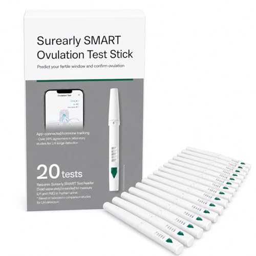 Image of Ovulation Test Refill Strips for LH&PdG Monitoring, 20 Test Strips | Fertility Monitor & Hormone Tracker for Women, 5-Min Results, Predict & Confirm Ovulation at Home, Monitor Not Included