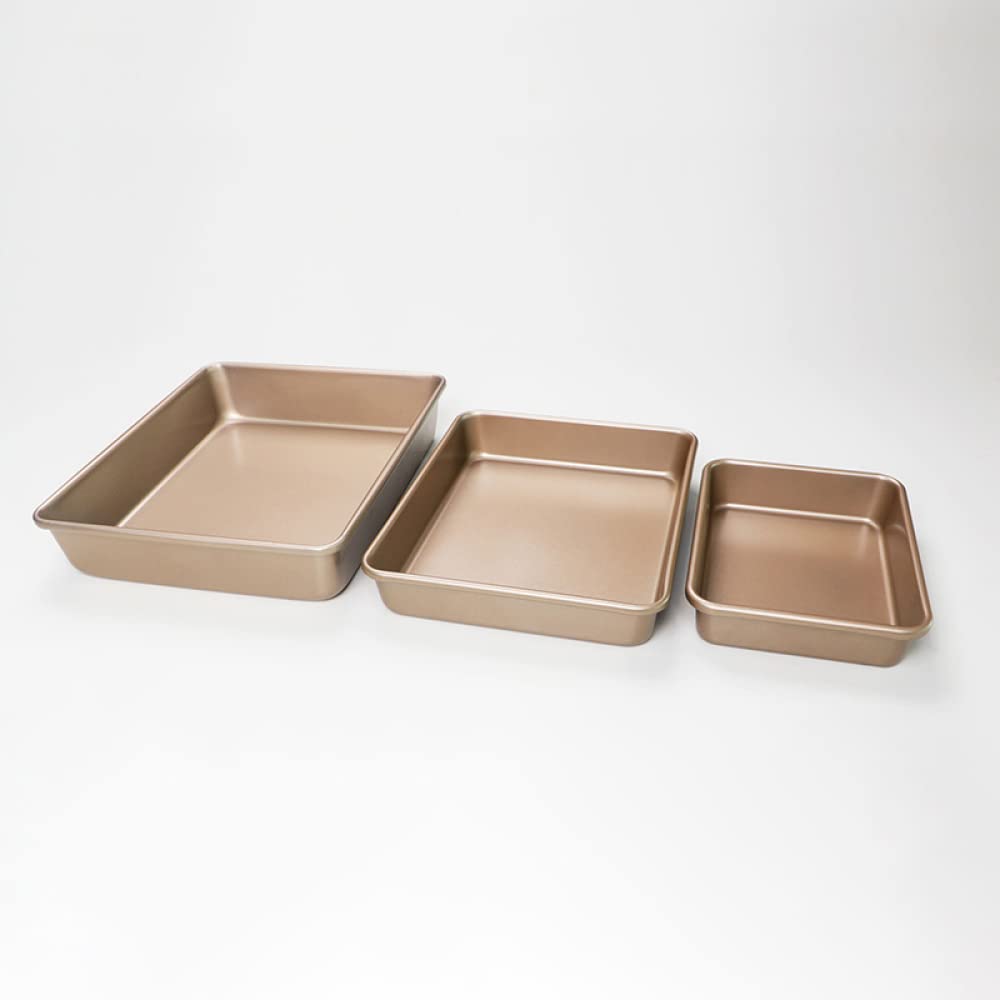 Forma do pieczenia, forma do ciasta, pieczenie Jelly Roll Pan patelnia do chleba Nonstick forma do ciasta prostokątny kształt DIY forma do chleba tostowego taca na ciasto Airbake pan (kolor: 9) (Colo