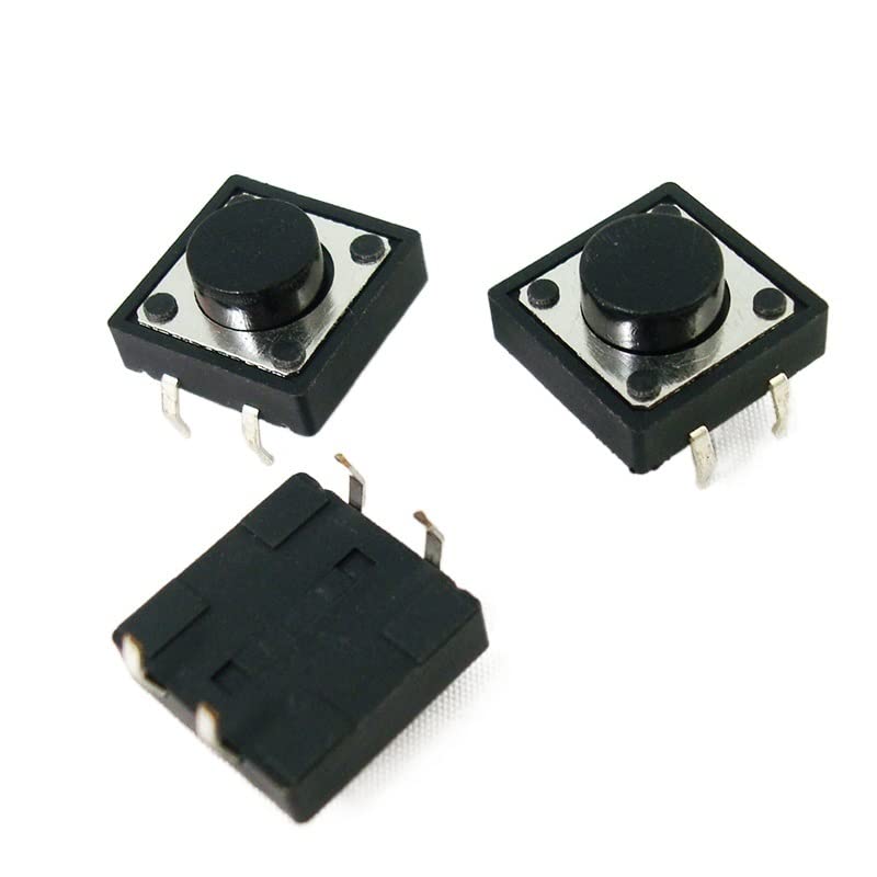 Bouton poussoir tactile 12x12mm pour réparer les appareils de la maison et projets de bricolage