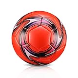 campus futbol inglaterra MATERIAL DE PVC + CAUCHO: El revestimiento interior de este balón de fútbol deportivo adopta un proceso de caucho, buena flexibilidad, la superficie está hecha de material de PVC, altamente resistente al desgaste e impermeable, no es fácil de dañar y se puede usar durante mucho tiempo.