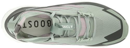 Image of Adidas Women's Terrex Free Hiker 2.0, Silver Green /Preloved Fig /Crystal Jade, 11