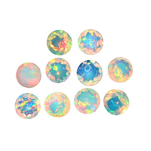 Opale éthiopienne 6mm pierre précieuse en vrac pour fabrication de bijoux Welo