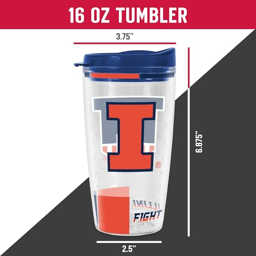 Image of Rico Industries NCAA Double Wall Tritan Tumbler 16oz or 22oz