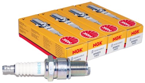 NGK 5422-4PK BR8ES Standard Spark Plug Box of 4