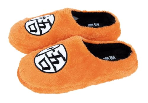 Dragon Ball Z Zapatillas Casa Hombre, Pantuflas Goku Suela Antideslizante para Adolescentes, Talla EU 38