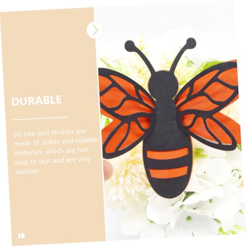 Vinilos decorativos 3D abejas GALPADA set 12 piezas miniatura 3