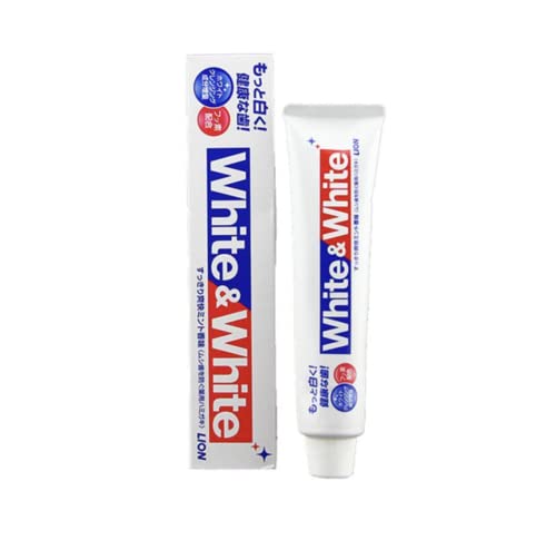 Japan Genuine Item lion white&white Toothpaste 150g From Japan Remove smokers stains, Fights plaque &decay strengthen teeth