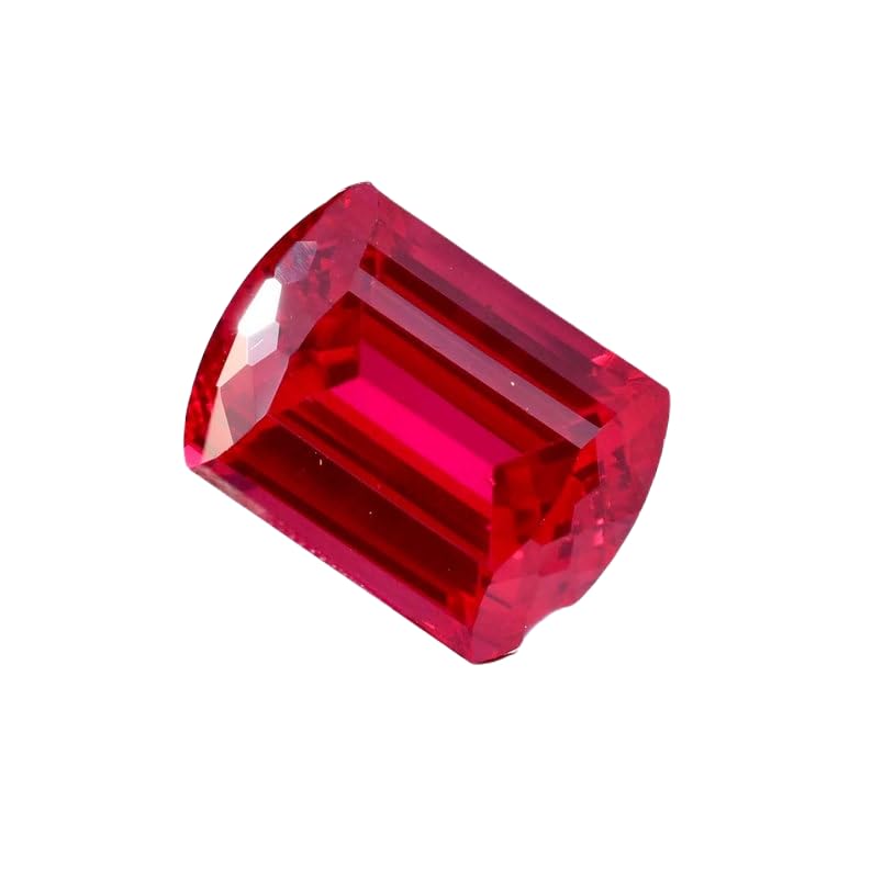 Rubis naturel facetté 18x13mm pour créer votre bague de fiançailles DIY