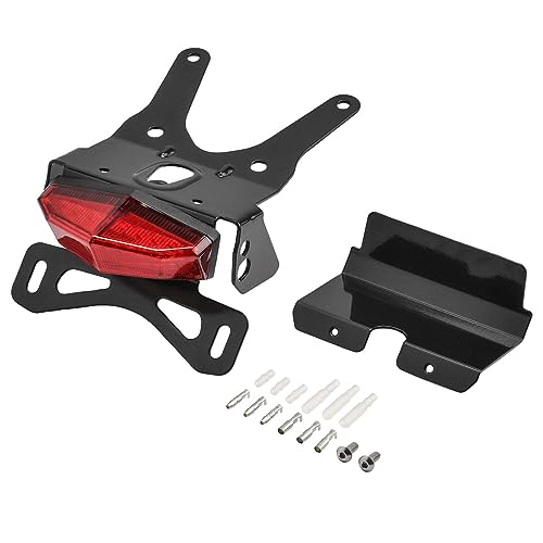 Support de plaque DRC Edge-2 rouge pour Honda CRF250L et CRF250M 2012-2014