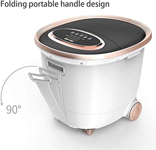 Bañera Eléctrica para Masaje de Pies con Calentamiento Automático, Rodillos Masajeadores y Control de Temperatura – Tratamiento Spa que Rejuvenece los Pies Cansados y Alivia el Dolor y la Presión miniatura 3