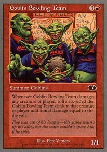 Magic The Gathering - Goblin Bowling Team - Unglued