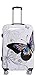 Produktbild Reise Koffer Trolley mit Polycarbonat ABS Hartschale und Motiv BB (4: 115 Liter - Gr. XL, Butterfly)